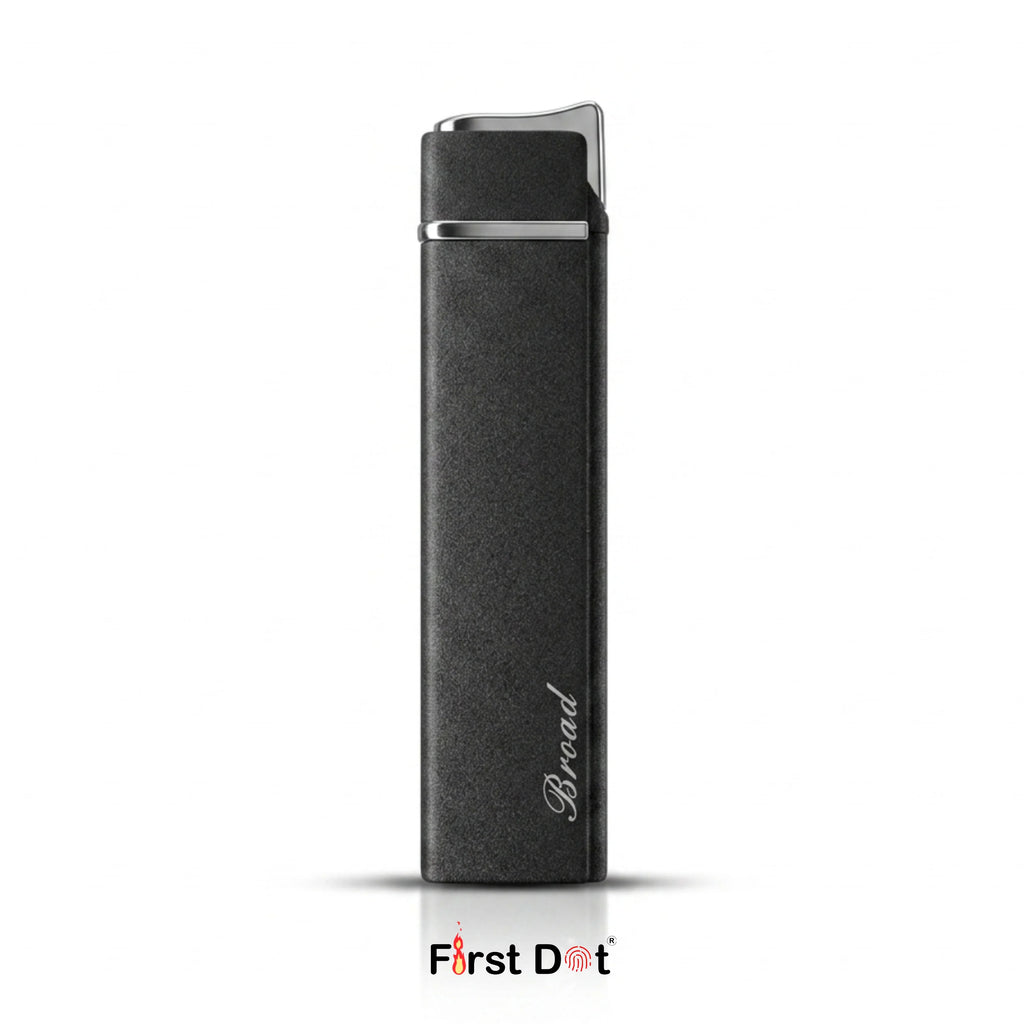 First Dot Matte Slim Jet Flame Cigarette Lighter