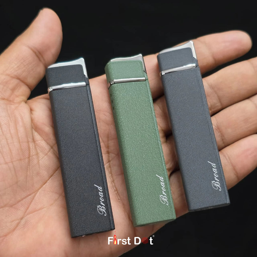 Matte Slim Jet Flame Cigarette Lighter