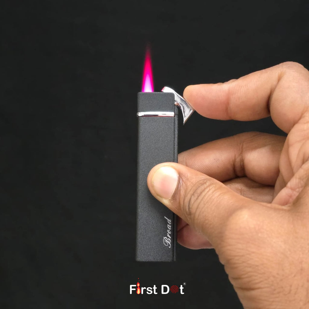 Matte Slim Jet Flame Cigarette Lighter