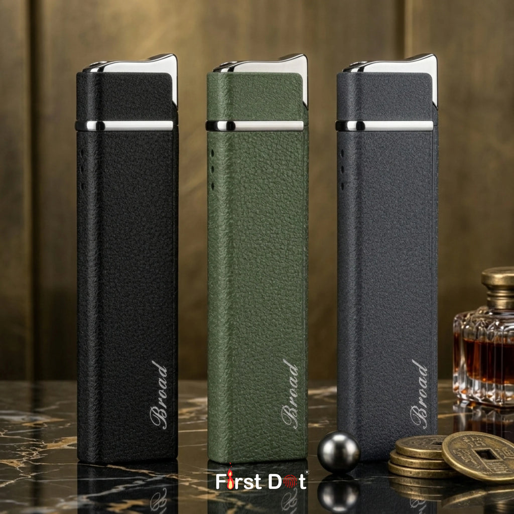 Matte Slim Jet Flame Cigarette Lighter