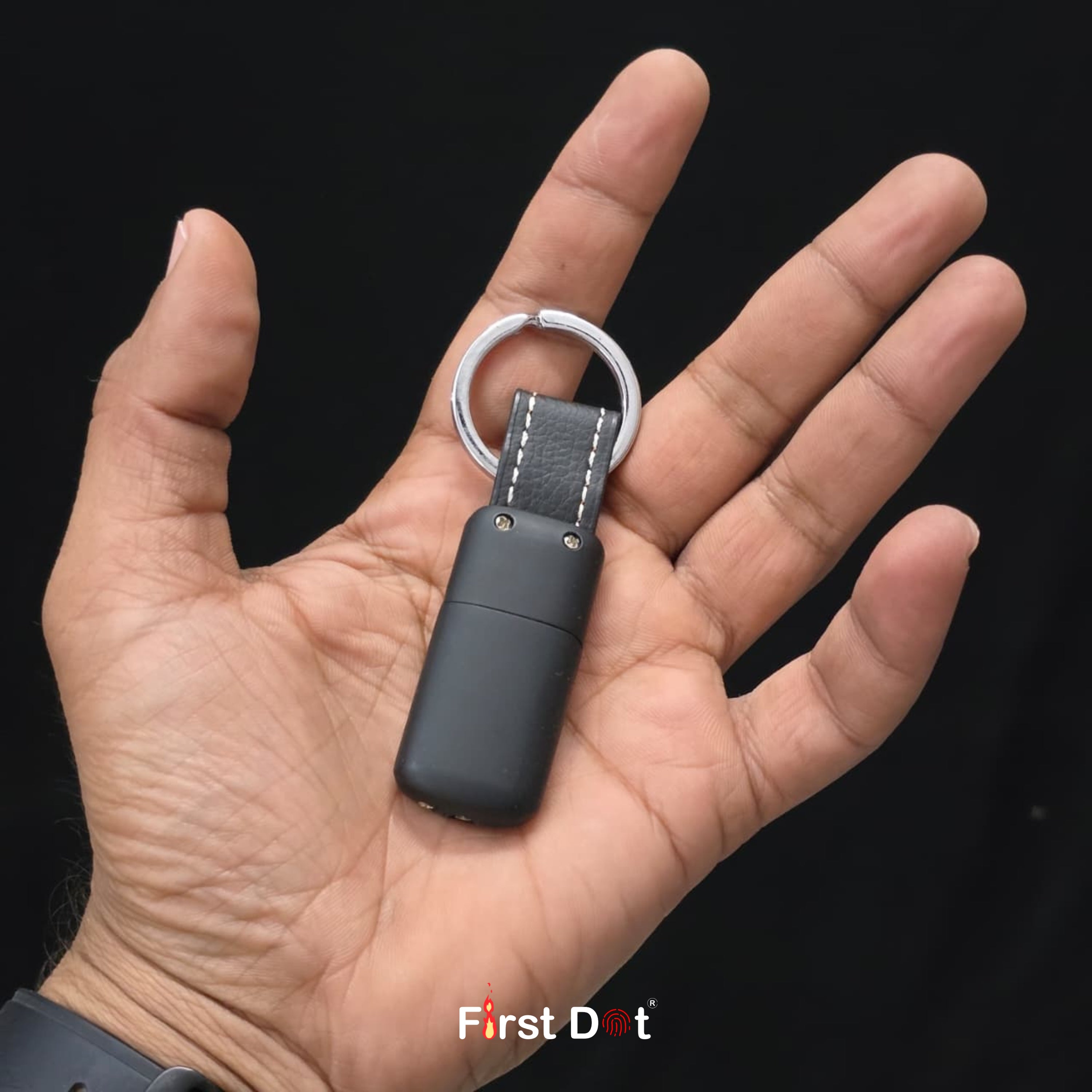 Pocket Keychain Lighter | Wind-Resistant Flame
