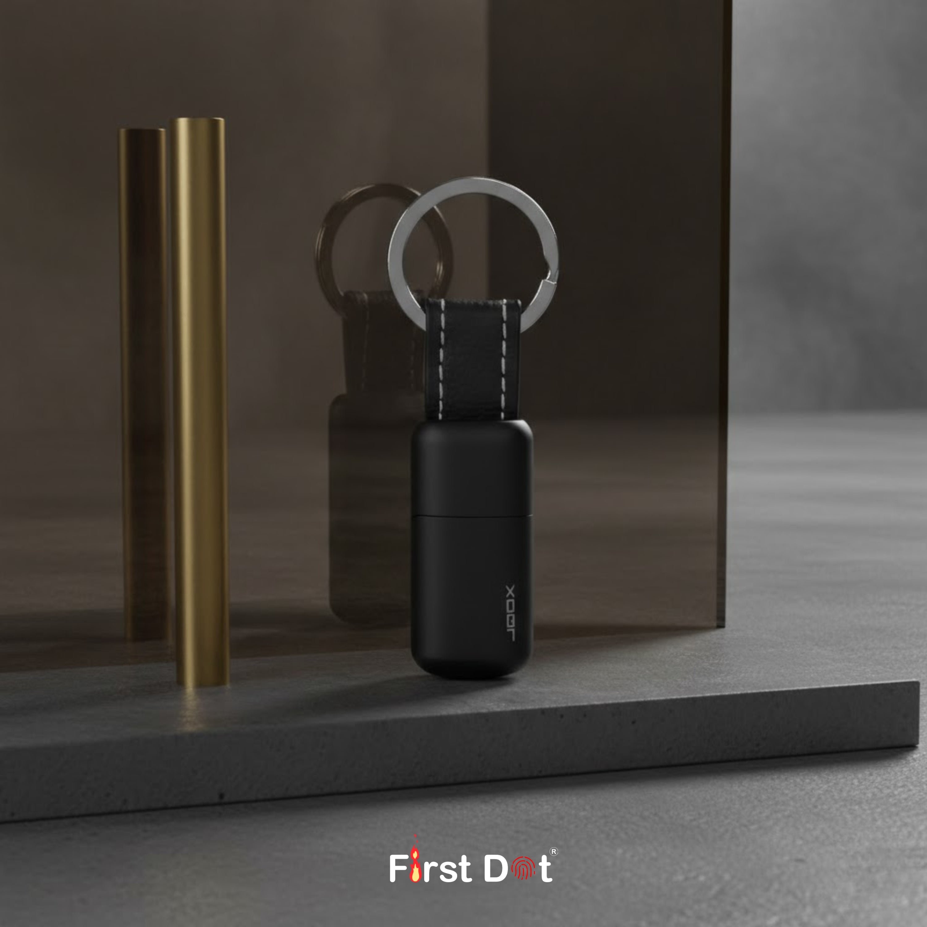 Pocket Keychain Lighter | Wind-Resistant Flame