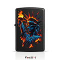 First Dot Statue of Liberty Windproof Cigarette Lighter
