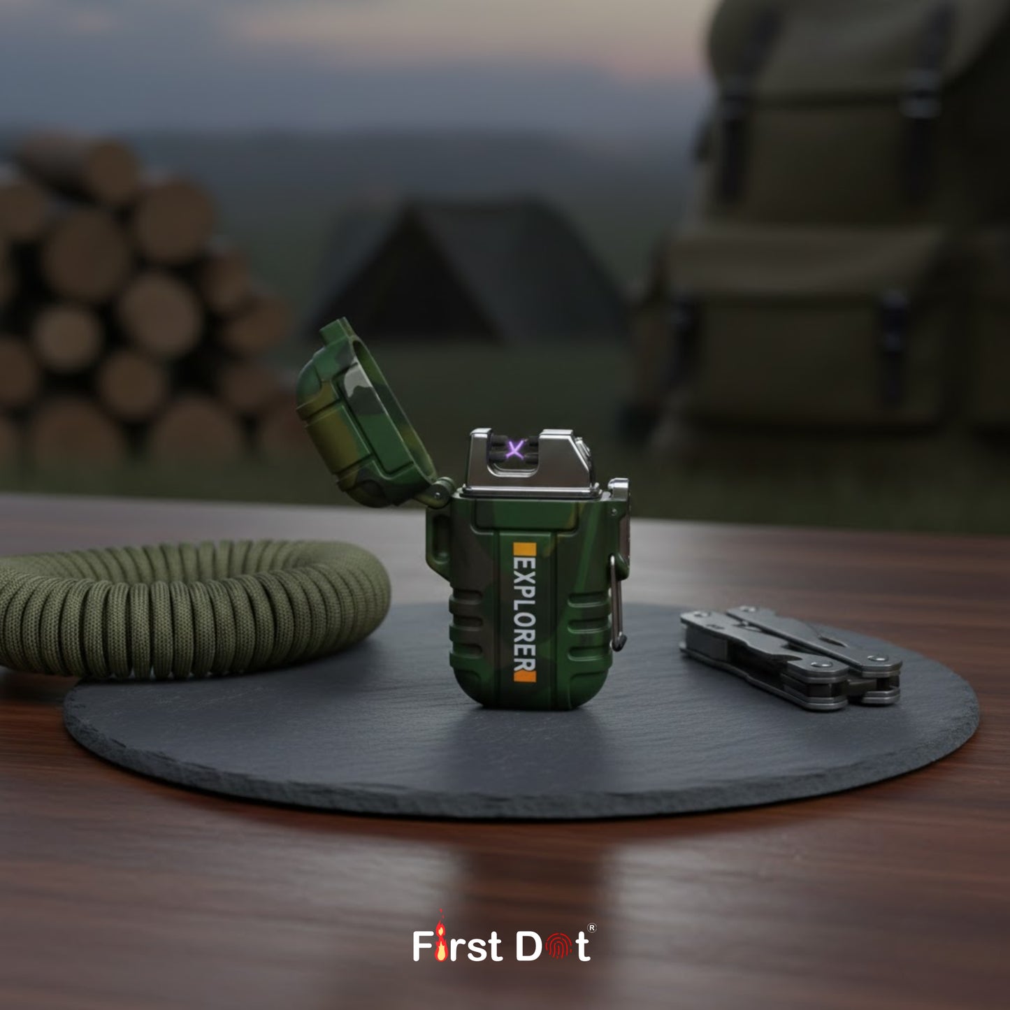 Rechargeable Arc Lighter | Dual Plasma - Survival Lighter