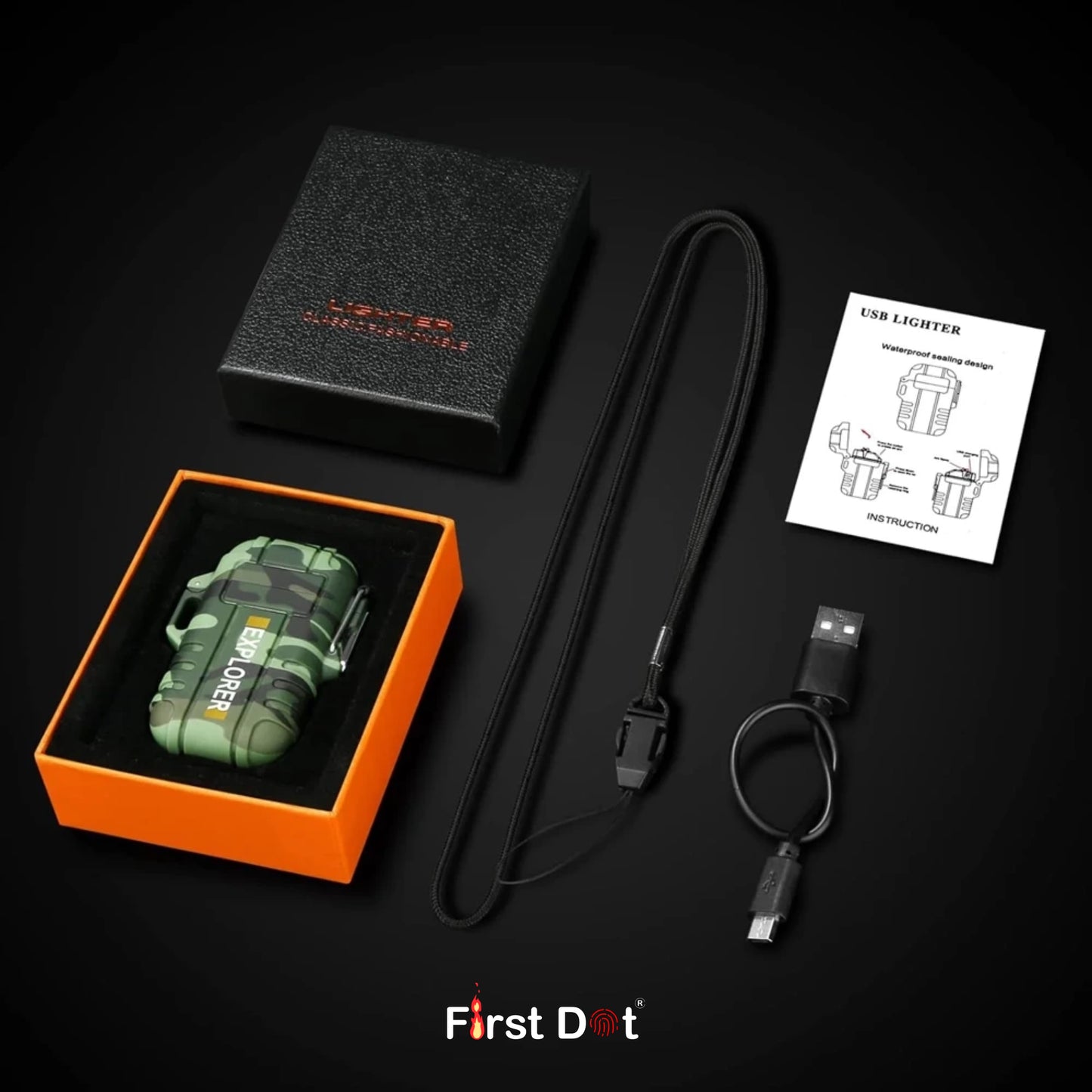 Rechargeable Arc Lighter | Dual Plasma - Survival Lighter