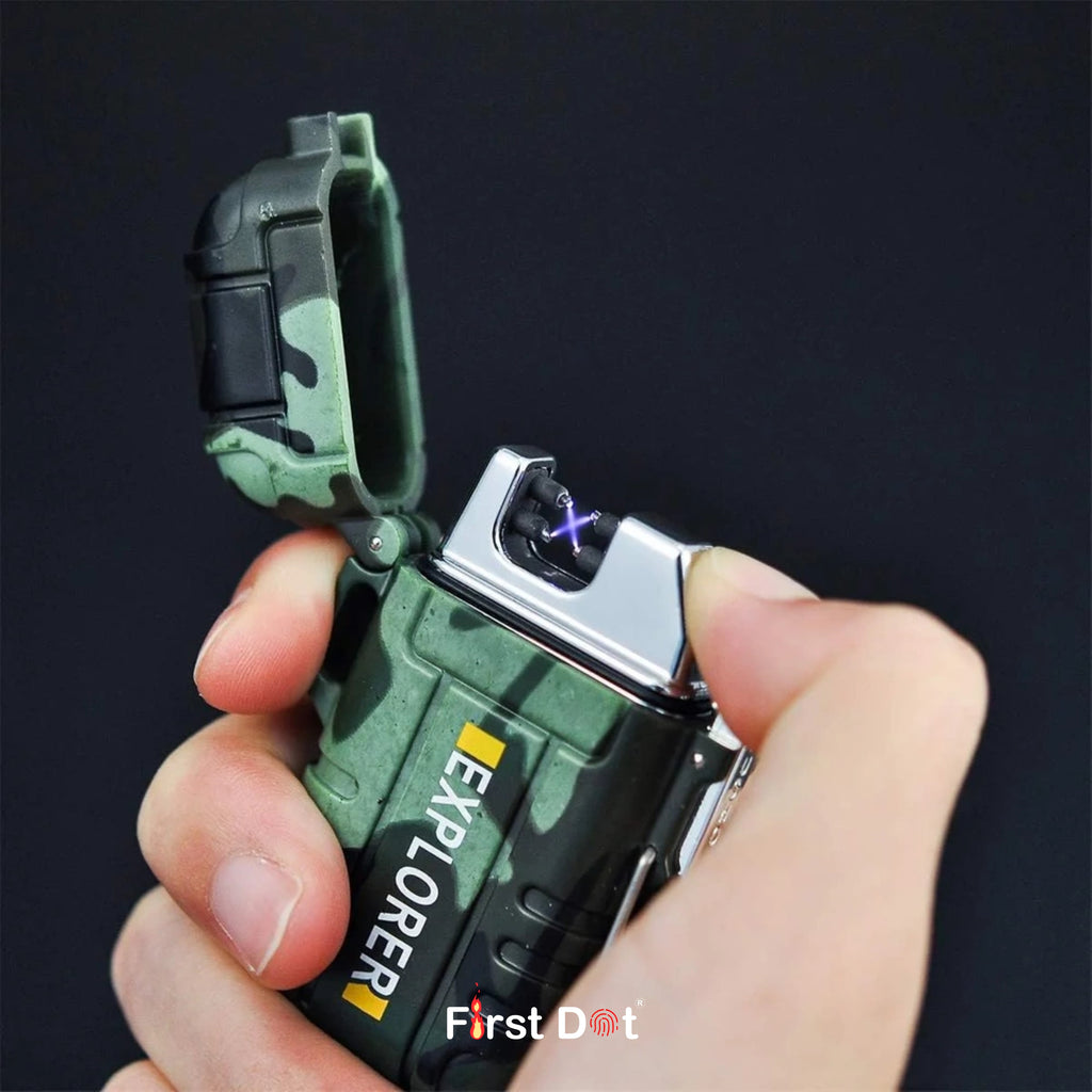 Rechargeable Arc Lighter | Dual Plasma - Survival Lighter