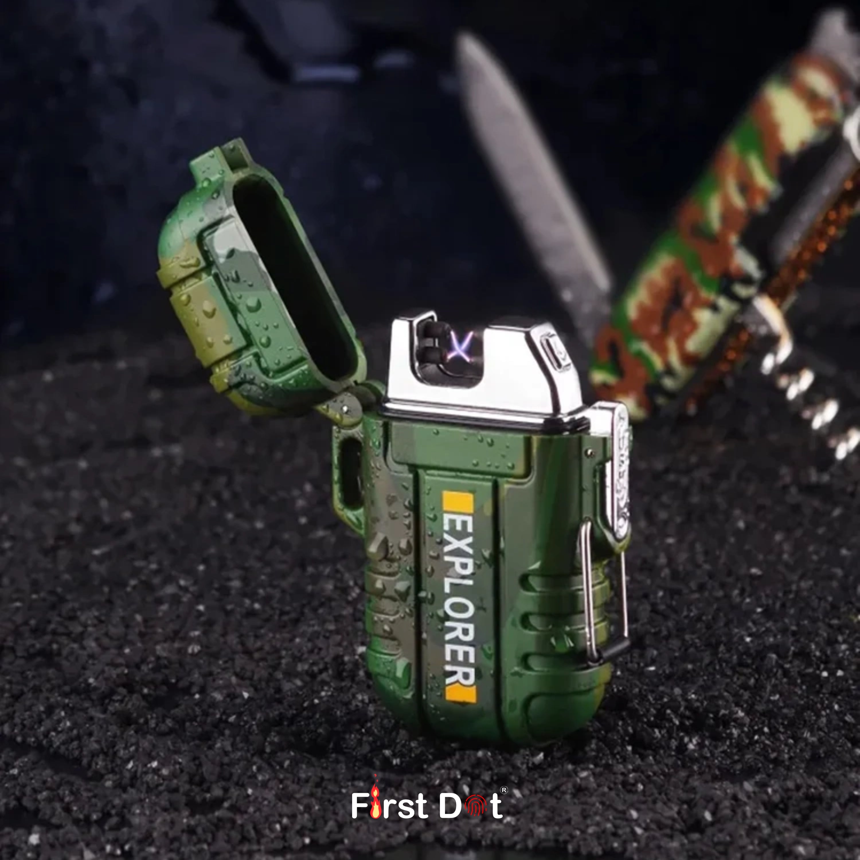 Rechargeable Arc Lighter | Dual Plasma - Survival Lighter