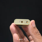 First Dot Tiger Eye Embossed Premium Cigarette Lighter Gift for Men