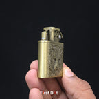 First Dot Tiger Eye Embossed Premium Cigarette Lighter Gift for Men