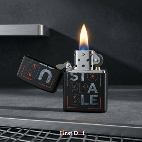 First Dot "Unstoppable" Windproof Cigarette Lighter