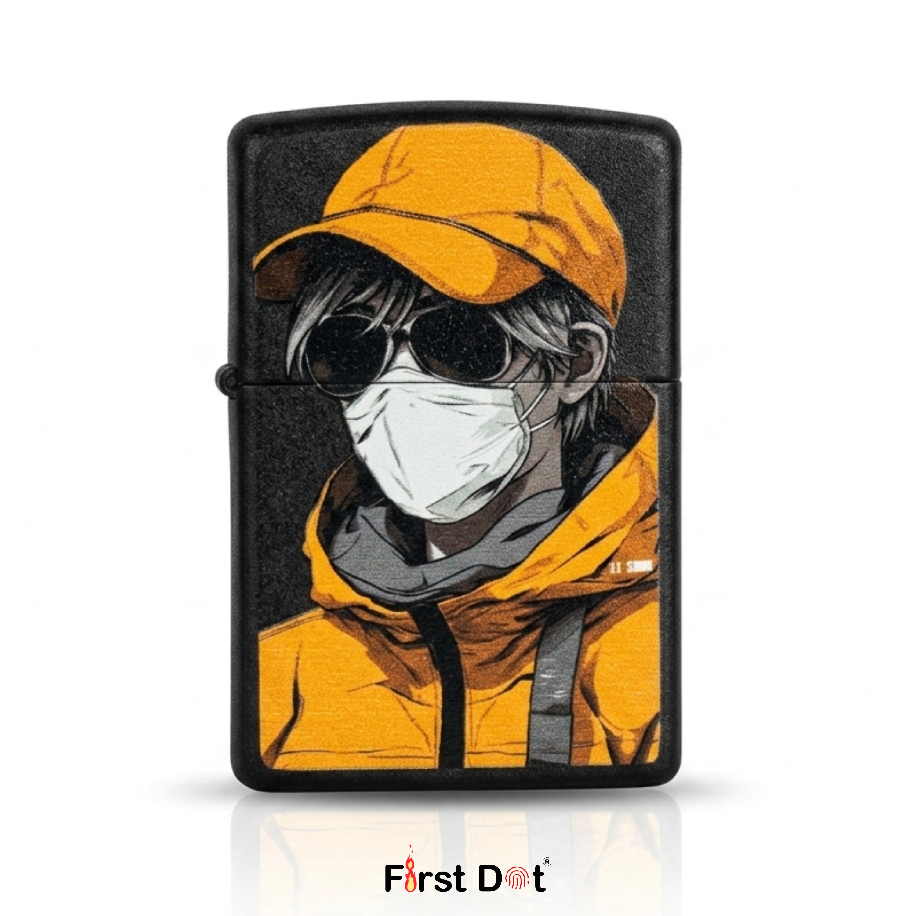First Dot Urban Streetwear Graphic Windproof Cigarette Lighter