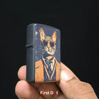 First Dot Vintage Cat Portrait Lighters Pack of 2