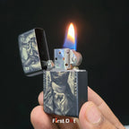 First Dot Vintage Cat Portrait Lighters Pack of 2
