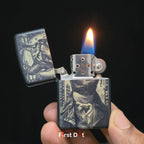 First Dot Vintage Cat Portrait Lighters Pack of 2