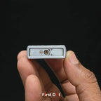 First Dot Classic Cross Engraved Cigarette Lighter