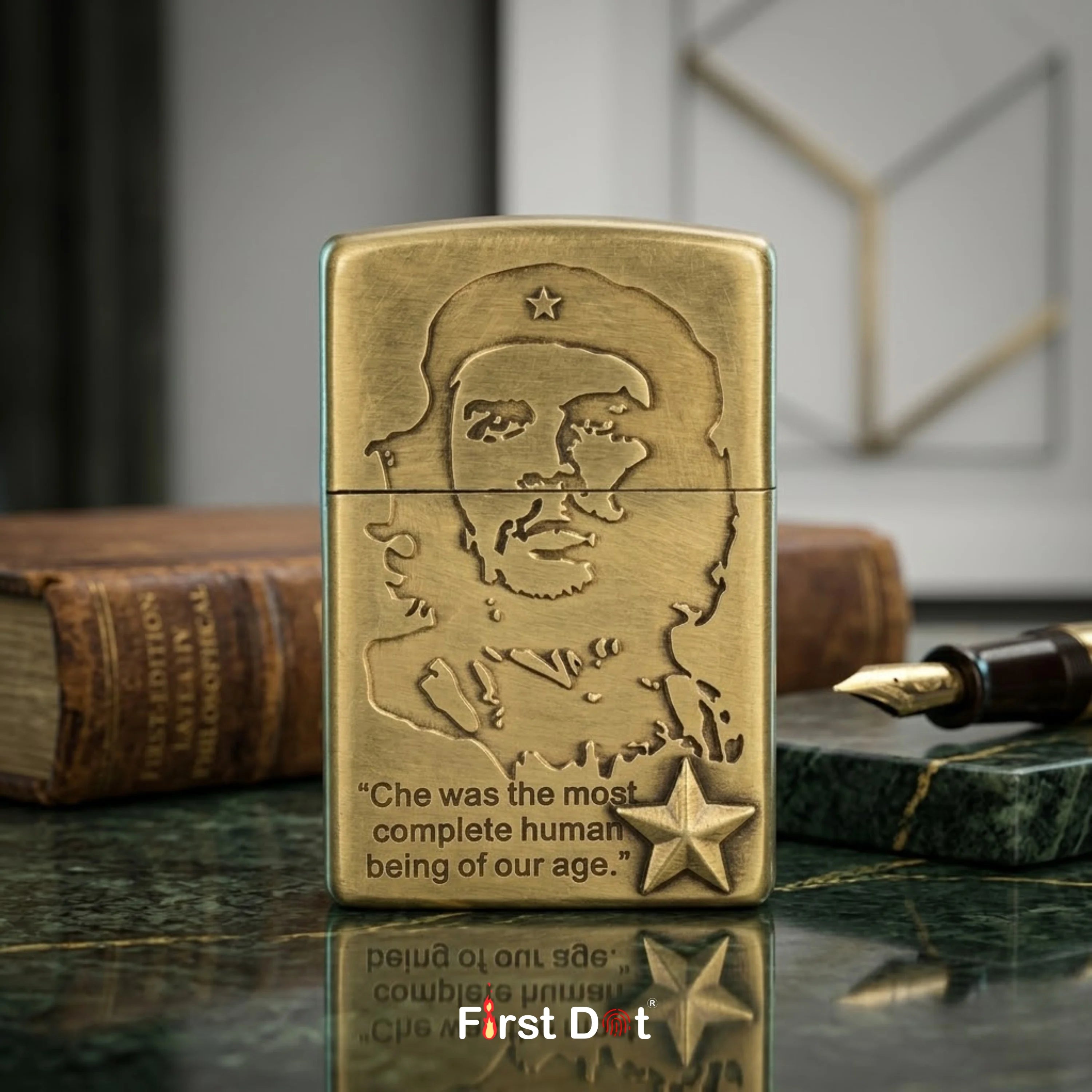 Classic Engraved Cigarette Lighter