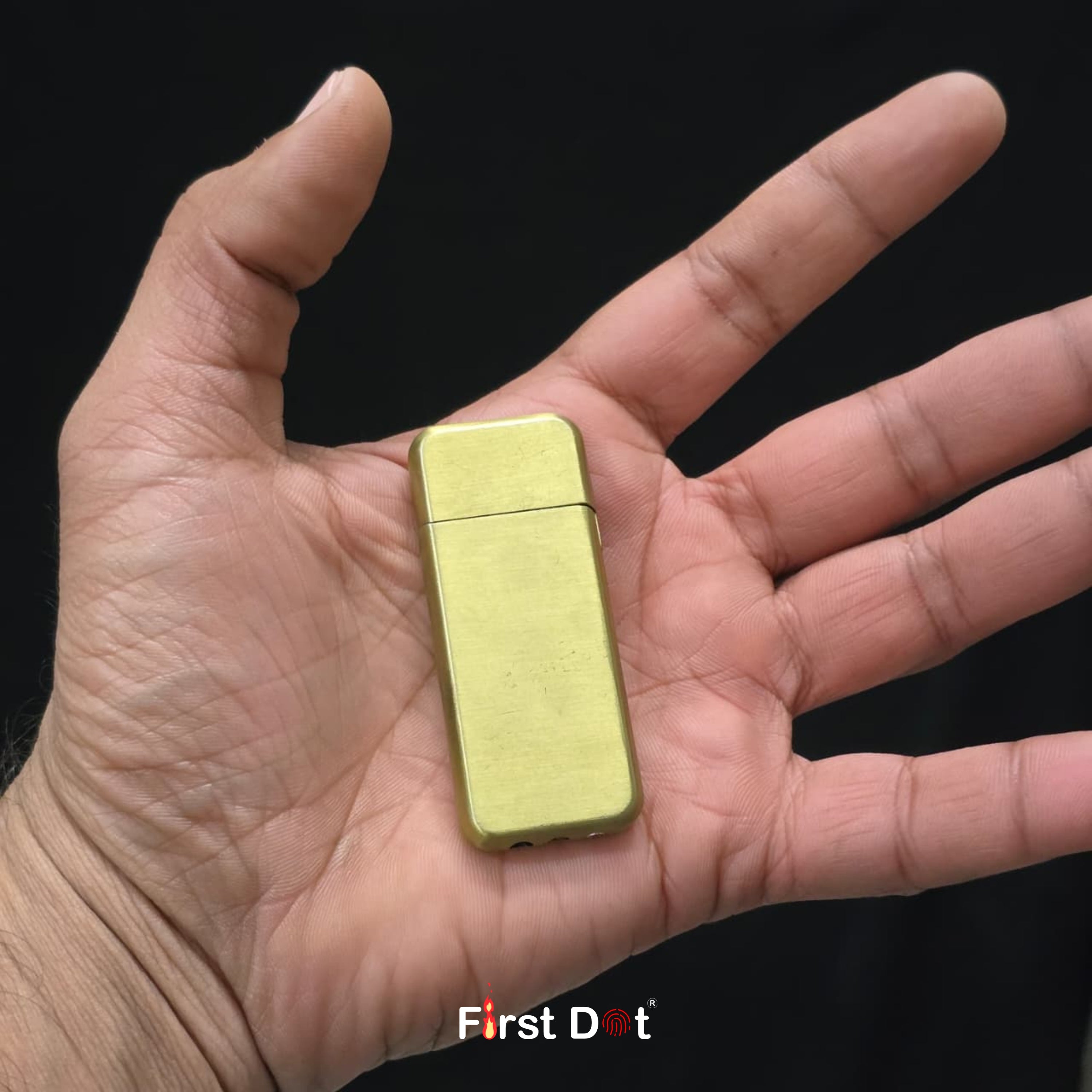 Antique Rifle Engraved Vintage Fancy Metal Cigarette Lighter