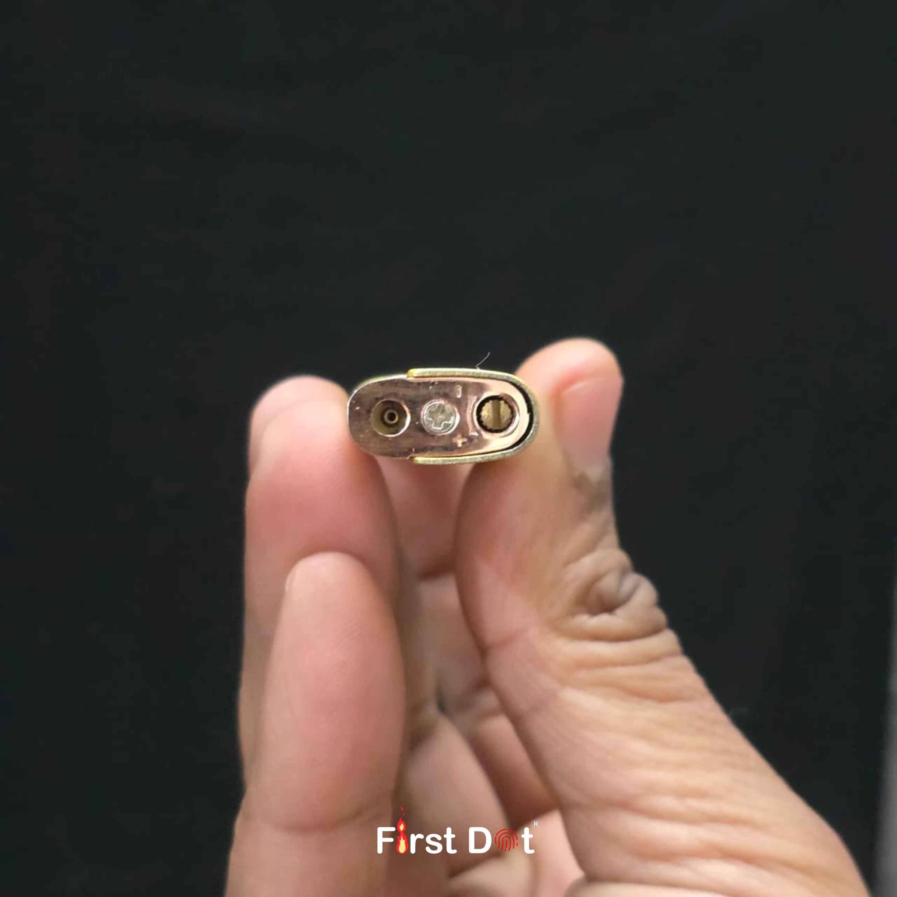 Slim Gold Metal Edition - Jet Flame Lighter