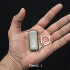 Ship Engraved Keychain Cigarette Lighter