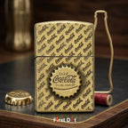 Retro Cap Engraved Cigarette Lighter