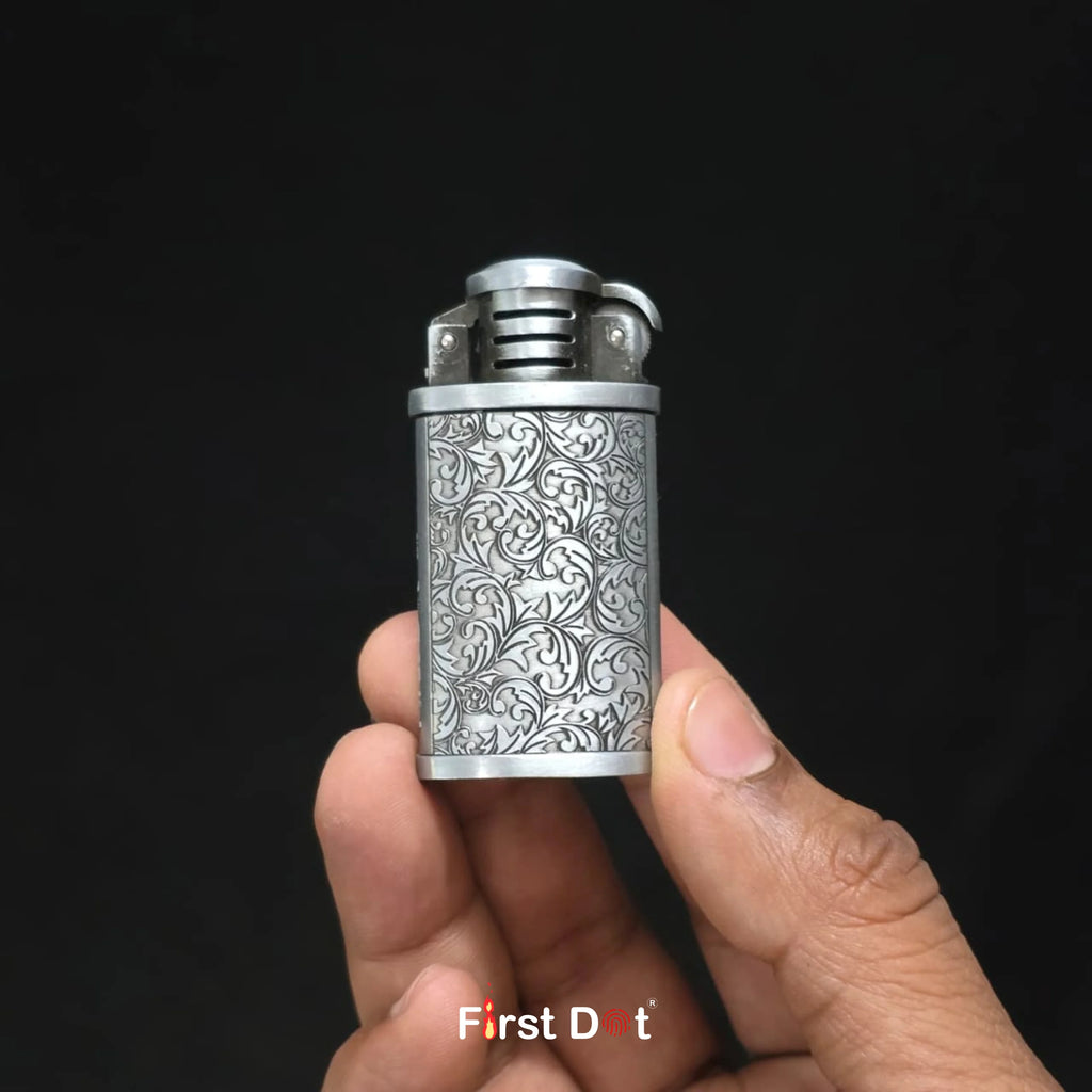 Rare Vintage Grinding Wheel Windproof Cigarette Lighter