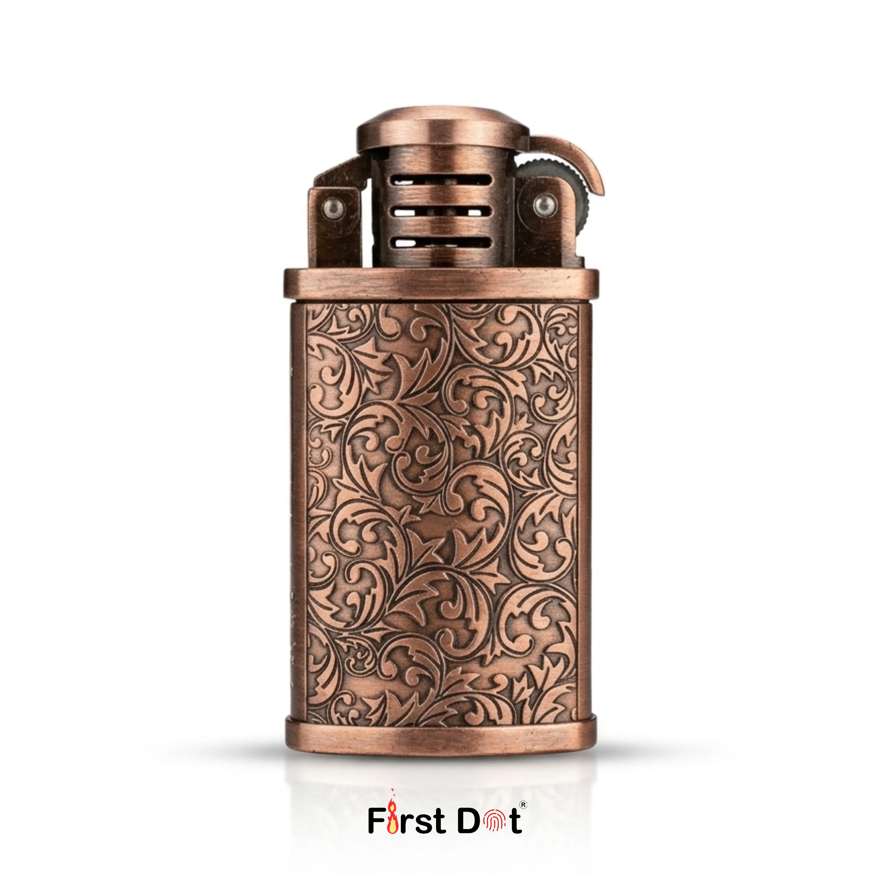 Rare Vintage Grinding Wheel Windproof Cigarette Lighter