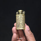 Rare Vintage Grinding Wheel Windproof Cigarette Lighter