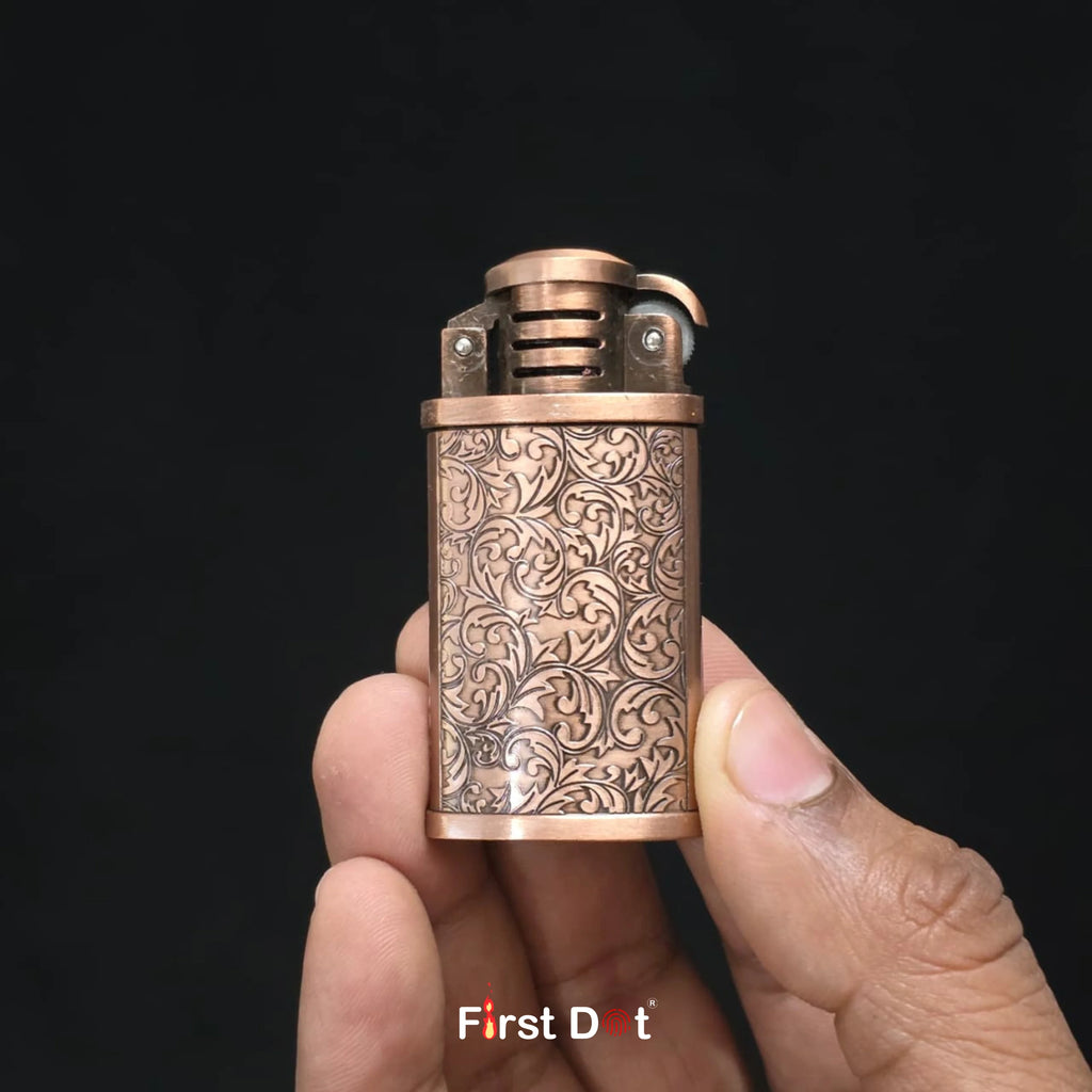 Rare Vintage Grinding Wheel Windproof Cigarette Lighter