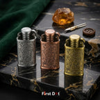 Rare Vintage Grinding Wheel Windproof Cigarette Lighter