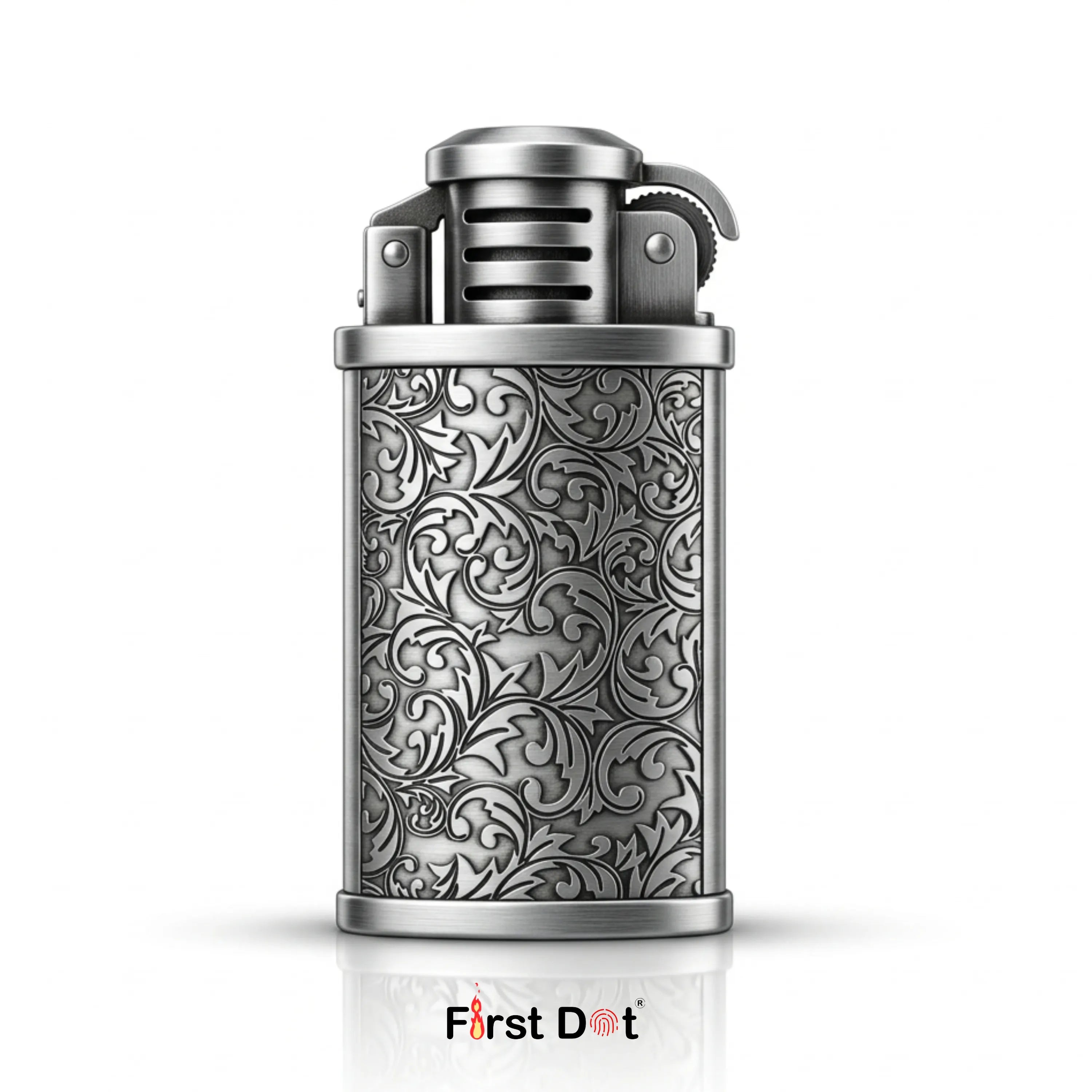 Rare Vintage Grinding Wheel Windproof Cigarette Lighter