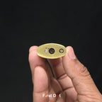 Rare Vintage Grinding Wheel Windproof Cigarette Lighter