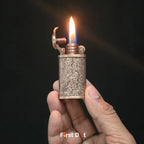 Rare Vintage Grinding Wheel Windproof Cigarette Lighter