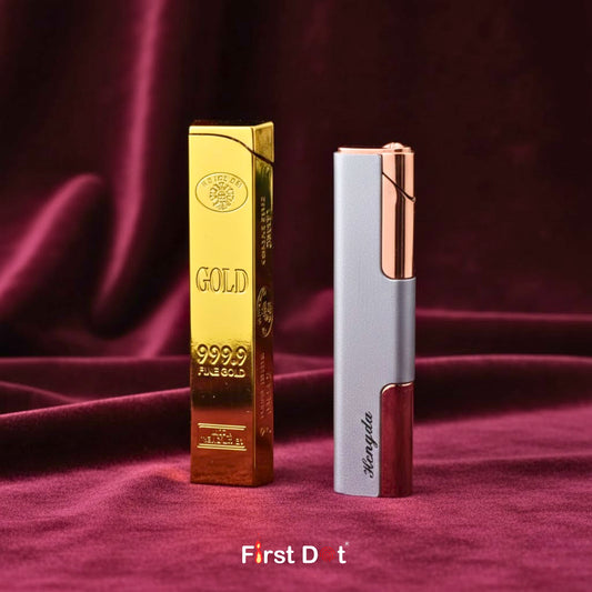 Windproof Refillable Gas Lighter (Pack of 2)