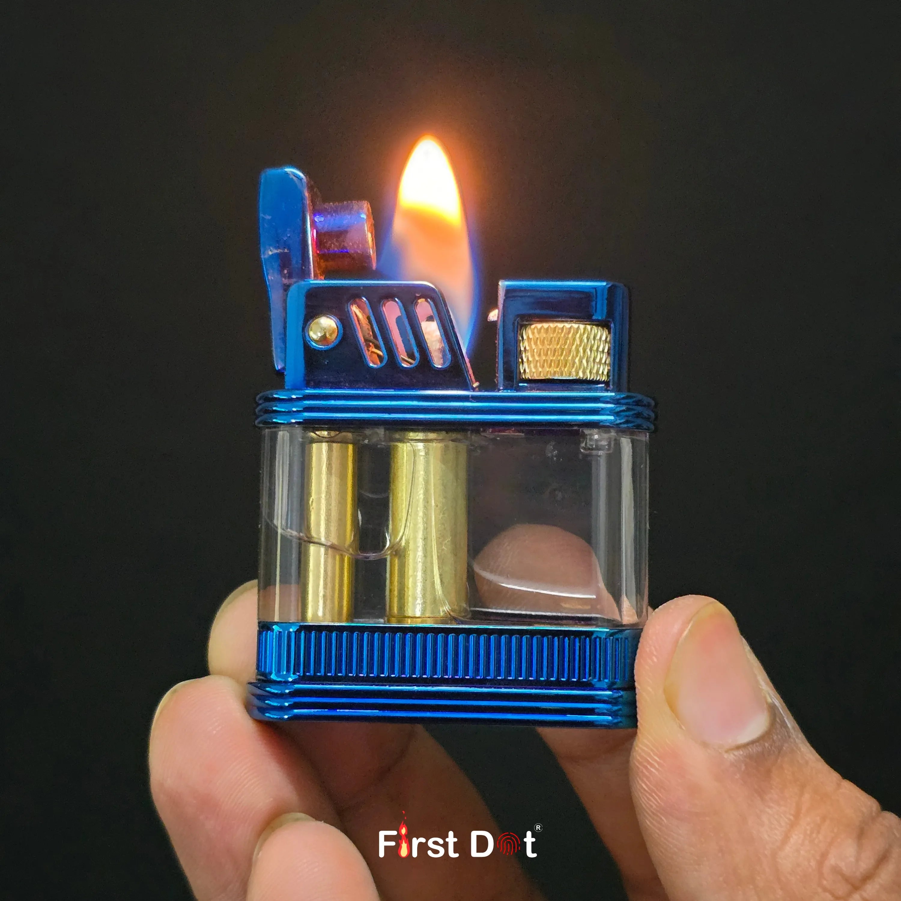 Zorro Z716 Transparent Fuel Lighter – Hydro-Core Edition