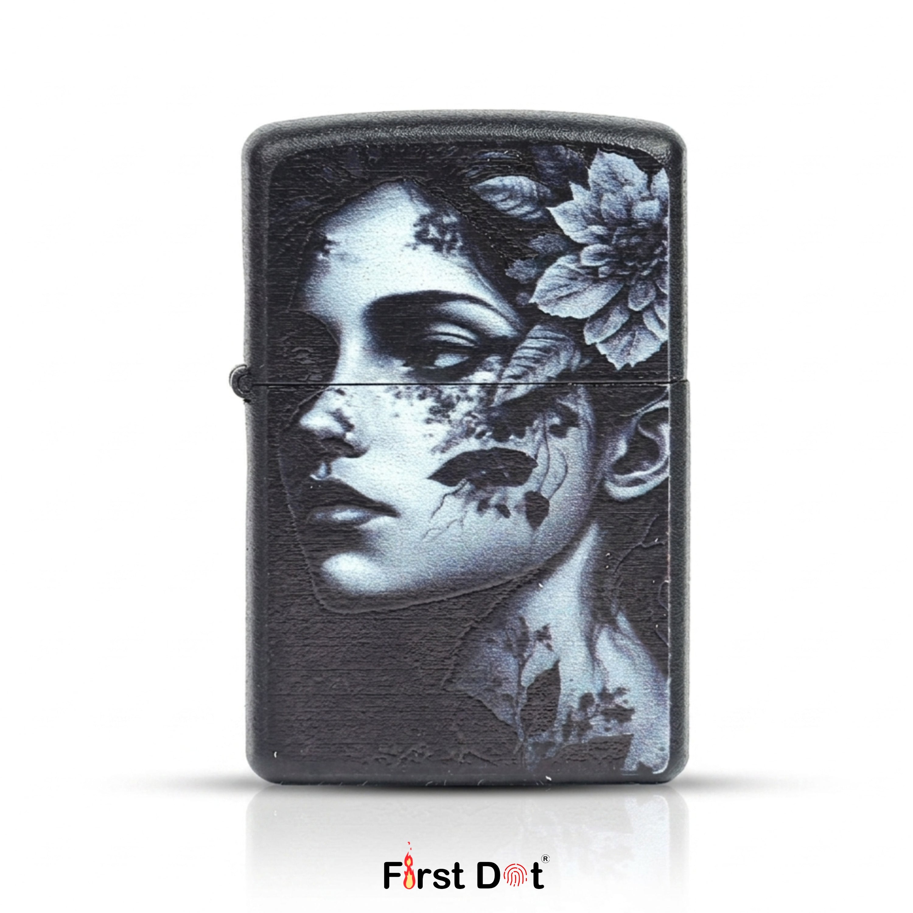 Artistic Floral Portrait Series Cigarette Lighter