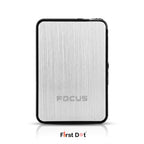 Focus Ultra-Slim Cigarette Case with Lighter