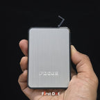 Focus Ultra-Slim Cigarette Case with Lighter