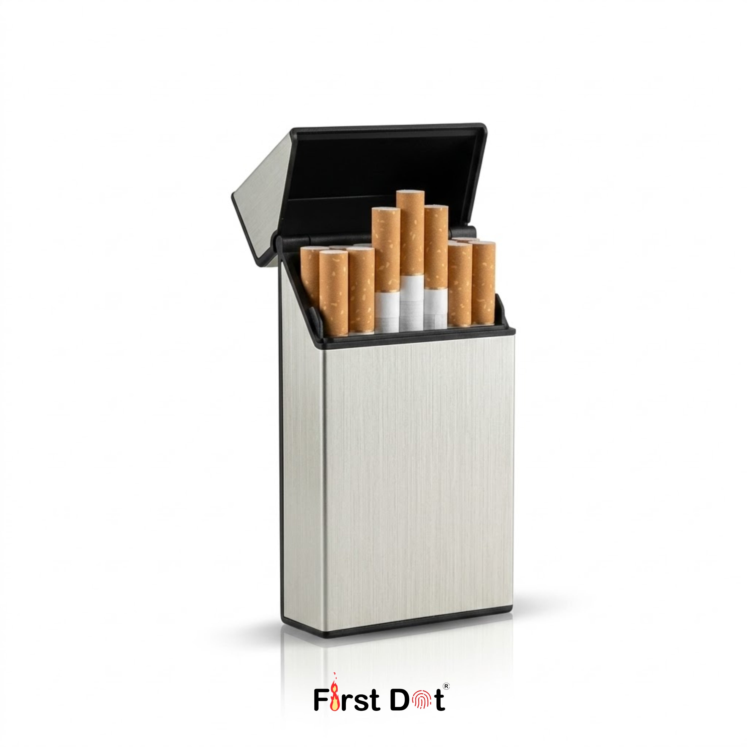 Focus Ultra-Thin Aluminium Cigarette Case Box