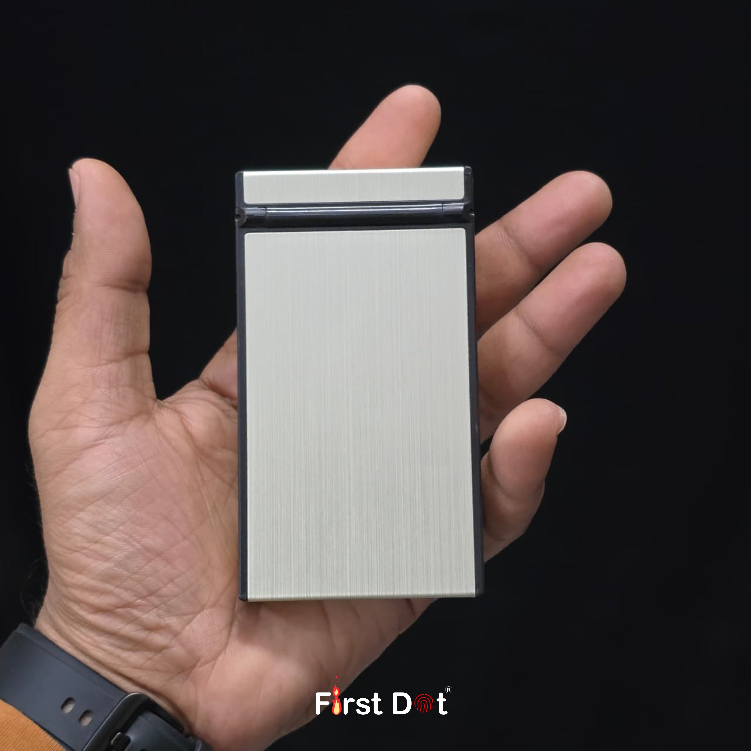 Focus Ultra-Thin Aluminium Cigarette Case Box