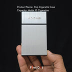 Focus Ultra Thin Aluminium Cigarette Case Holder