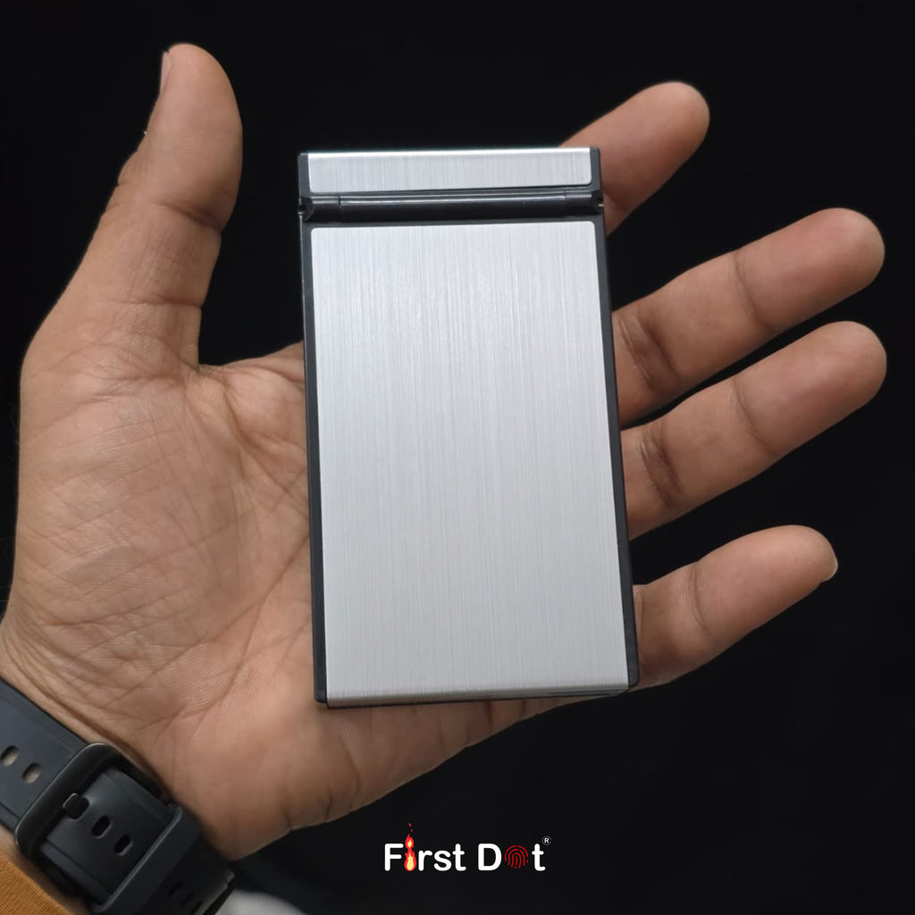 Focus Ultra Thin Aluminium Cigarette Case Holder