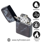 Forest Deathly Windproof Lighter Gift for Men Pocket Lighter | First Dot