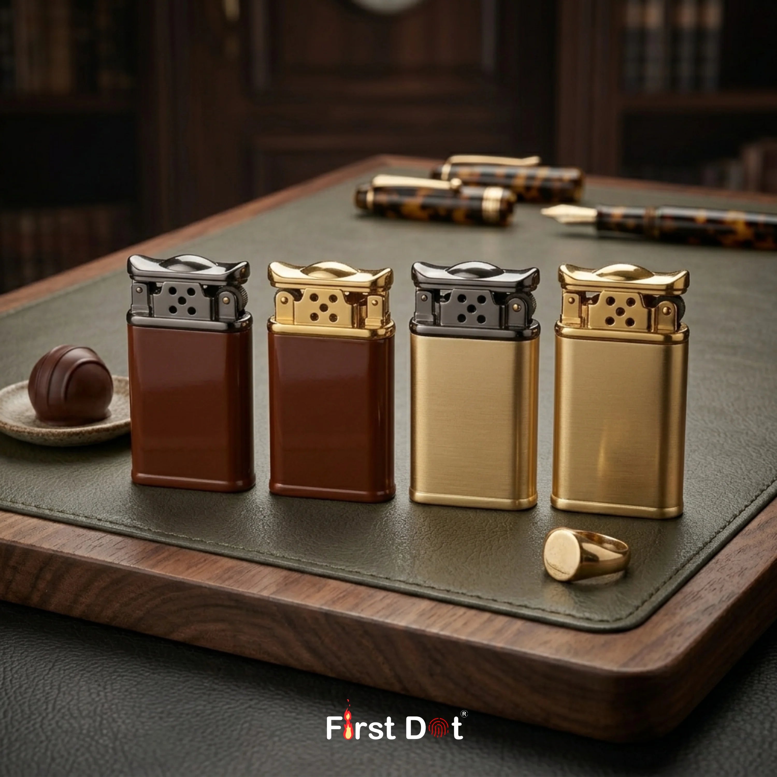 Glint Sliding Flip Top Lighter