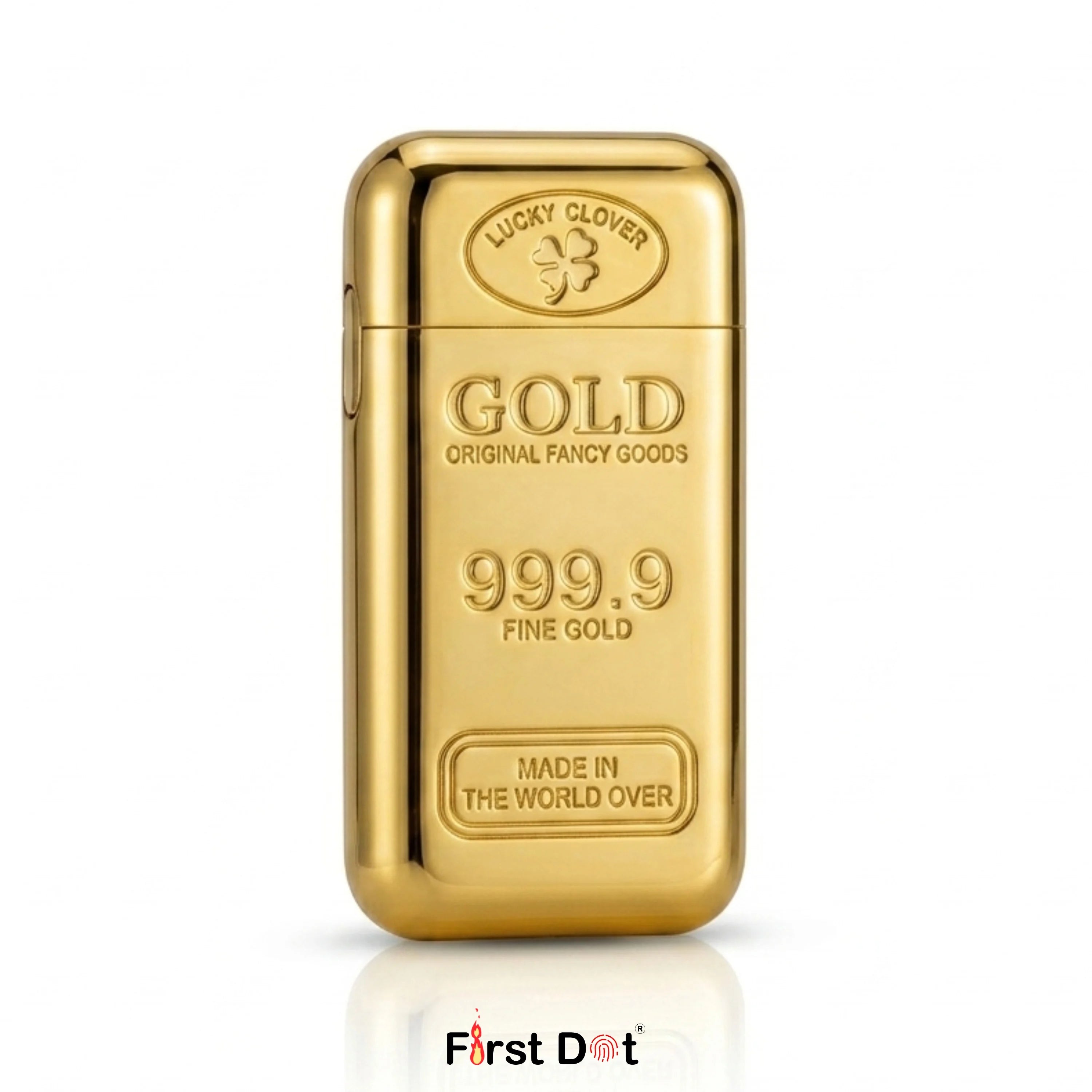 100g Gold Bar Jet Flame Cigarette Lighter