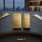100g Gold Bar Jet Flame Cigarette Lighter
