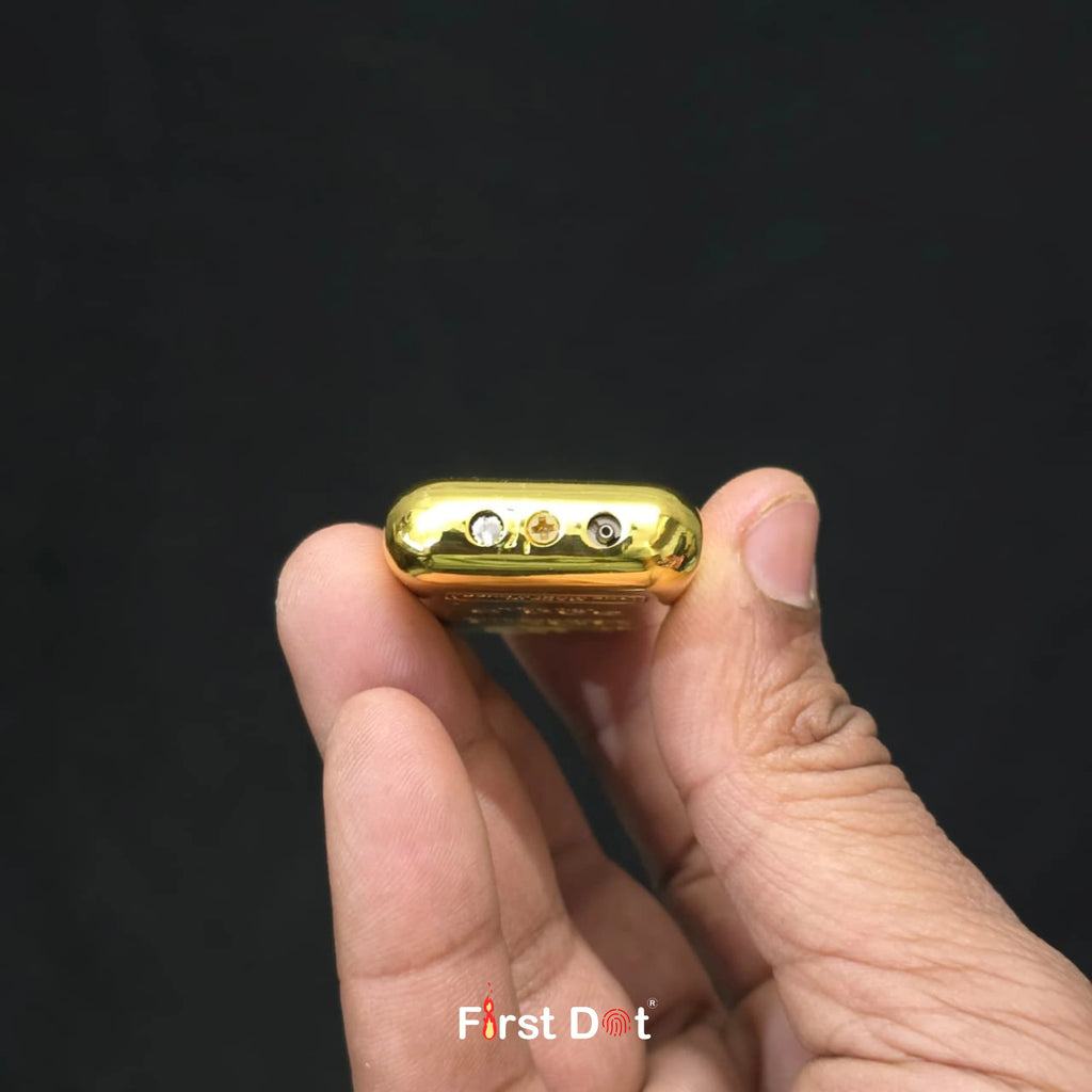 100g Gold Bar Jet Flame Cigarette Lighter