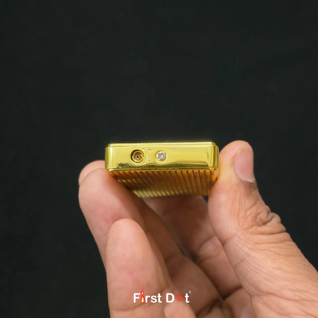 100g Gold Bar Jet Flame Cigarette Lighter