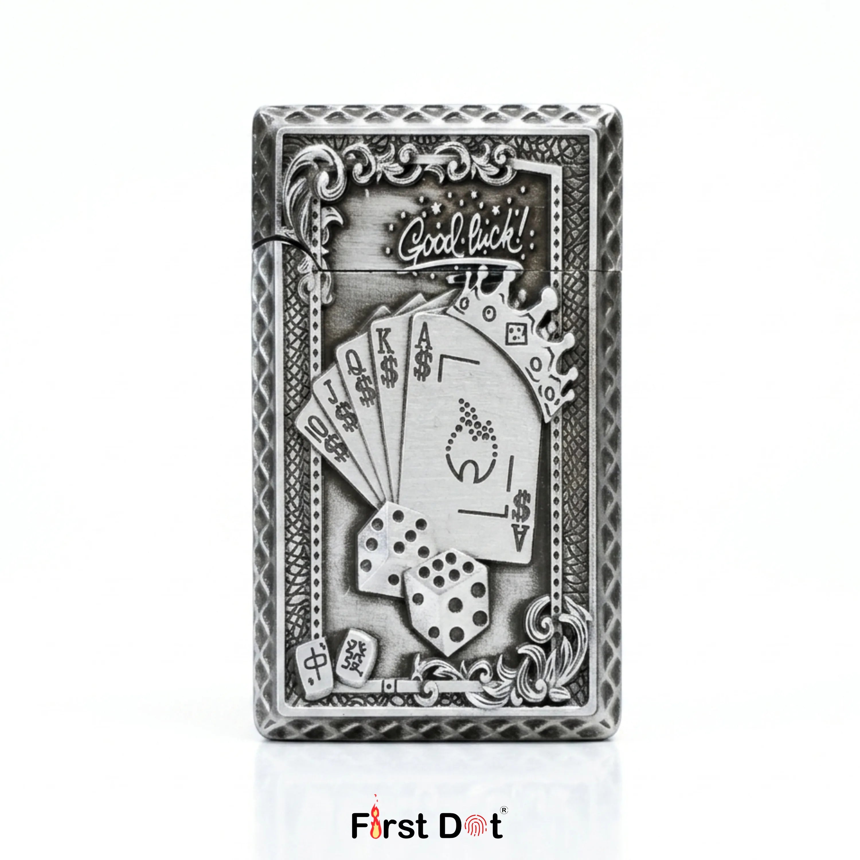 Good Luck Dice Jet Flame Cigarette Lighter