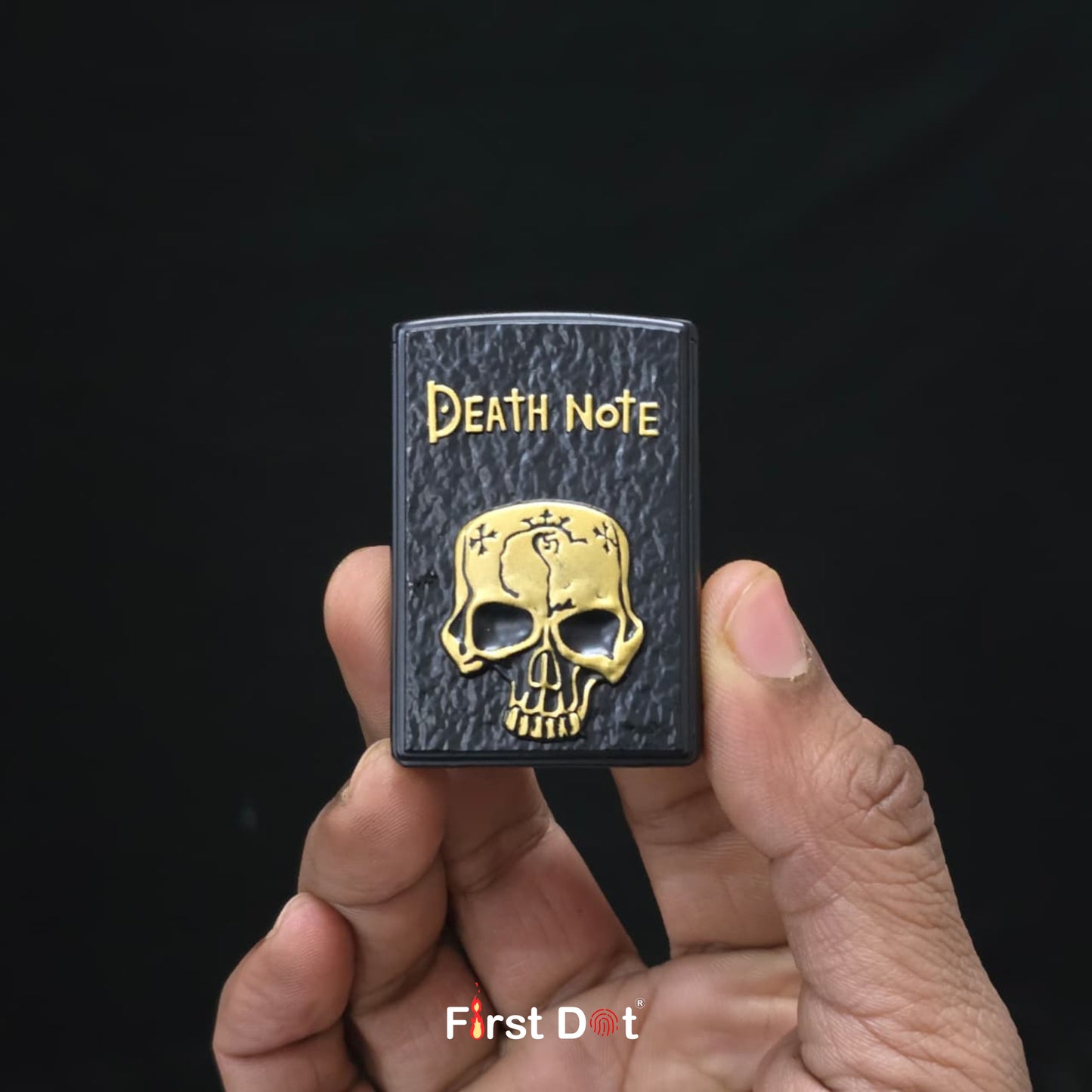 Gothic Skull Jet Flame Lighter – Embossed Design