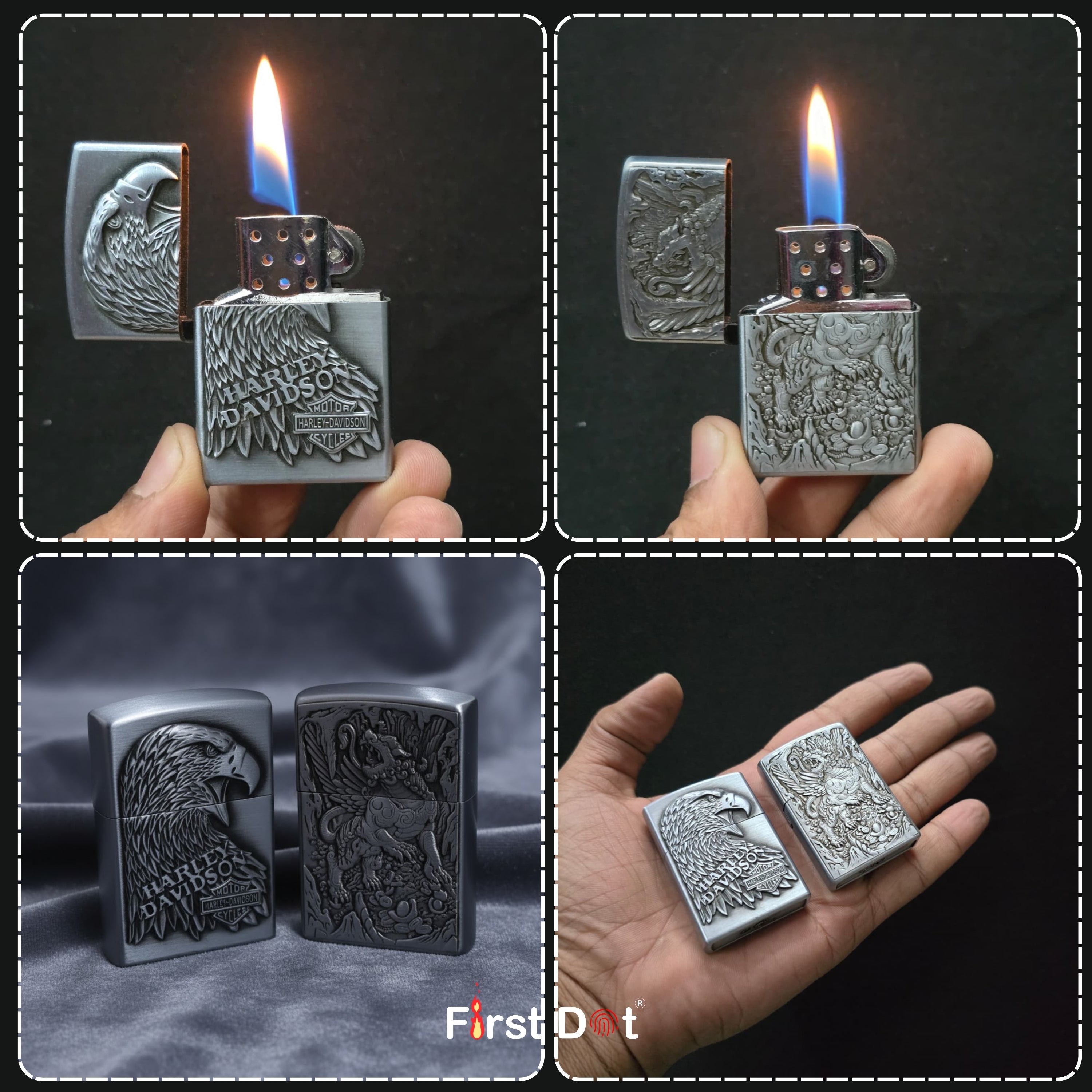 Classic Refillable Gas Lighter (Pack of 2)